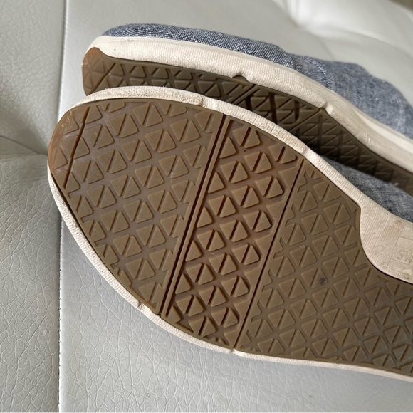 TOMS DEL RAY BLUE CHAMBRAY SNEAKERS SIZE 6.5 - Picture 7 of 9